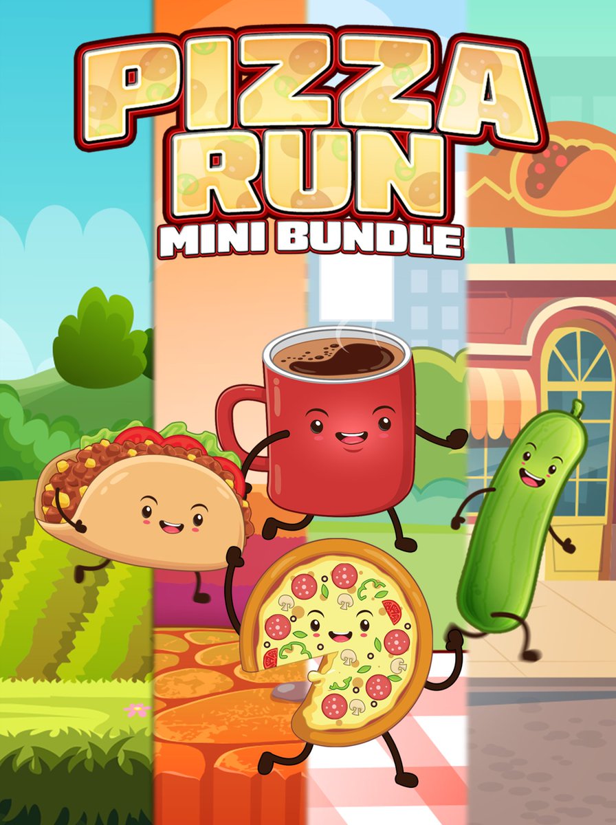 BreakSushi's tweet image. Pizza is served in the  NA! Pizza Run Mini Bundle. Save 30% on 4 games!  Pizza Run, Coffee Run, Pickle Run and Taco Run!  PS5 and PS4! #pizzarun #pizzabreak #picklerun #Tacorun #coffeerun #smobileinc #PlayStationTrophy #trophyhunting #trophyhunters #PS5 #PS4