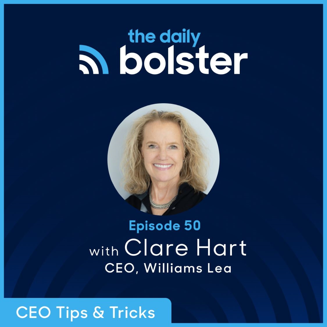 williamsleanews's tweet photo. How does #WilliamsLea CEO Clare Hart keep our global teams aligned and focused on our goals? She shares her top strategies with Matt Blumberg on The Daily Bolster. Listen here ποΈ: https://t.co/42PoPgNPxM #CEOTips #Communication #EmployeeEngagement https://t.co/Tb7WzJIFwg