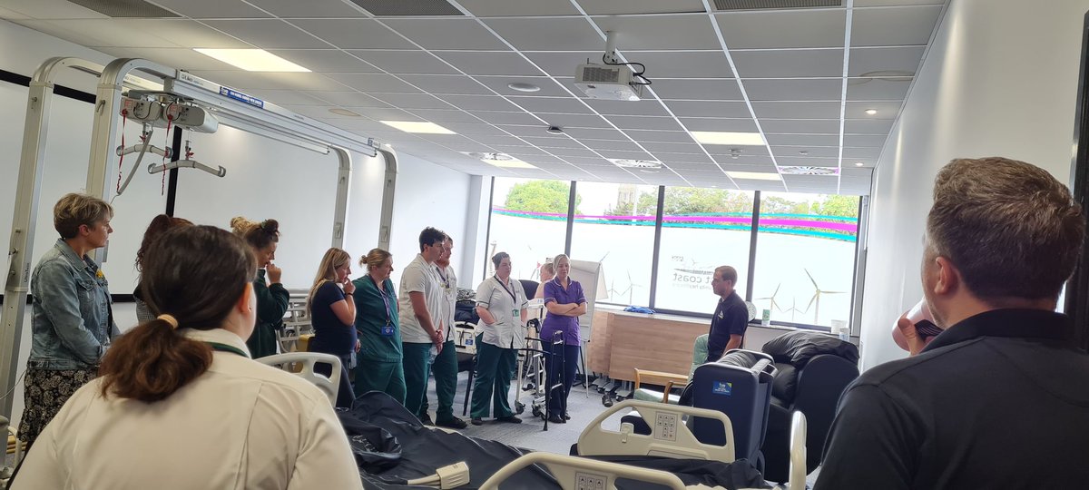 Thanks to Five Mobility for an interesting baritatric session this afternoon