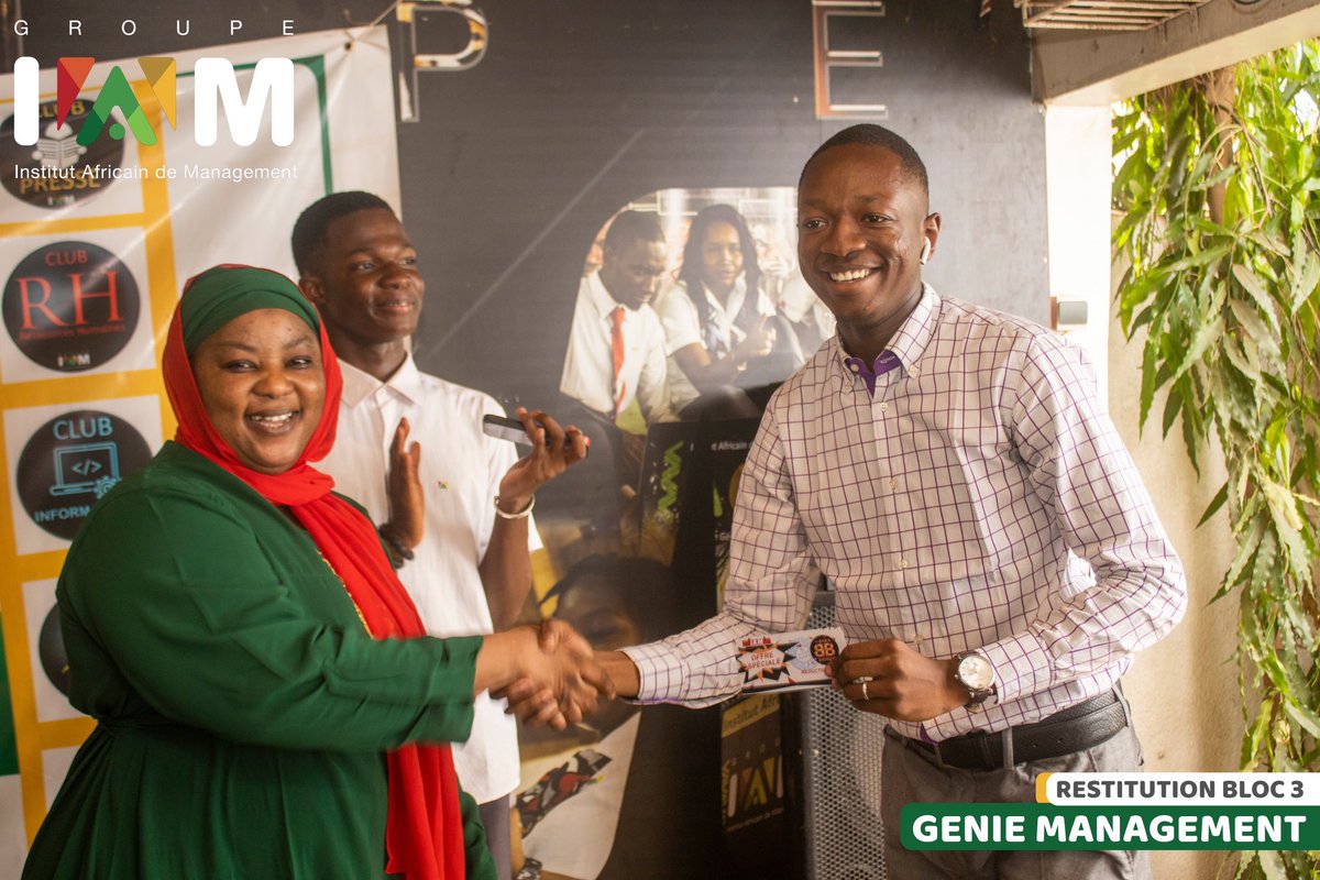 iam_bamako's tweet photo. Retour en image !
Le bloc 3 constitué des Clubs Green, Informatique et presse ont mené leurs activités de restitution cette semaine.
Félicitations aux membres du Bloc 3 !
#iambamako223 
#Clubbing
#IAMpro
#LearnByDoing
#Kebetu https://t.co/mjyqAiv2cw