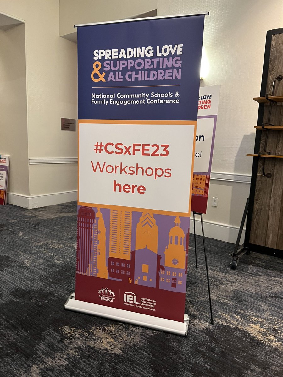 Excited to learn a lot about how to elevate and enhance @SouthLakeES’ Community School Program. Can’t wait for this professional development on ways to engage and empower our community at this @IELconnects  & #CSXFE23 conference with @MCPSCommunitySc !!
