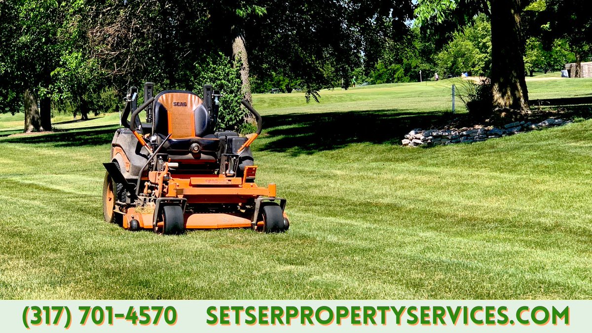 SetserProperty's tweet photo. Our crews and their commercial-grade mowers are ready to tackle any home, business, or property you have. Just make the call.

📷 (317) 701-4570
📷 https://t.co/6AIK5LnuIj https://t.co/9pR6pRa0ue