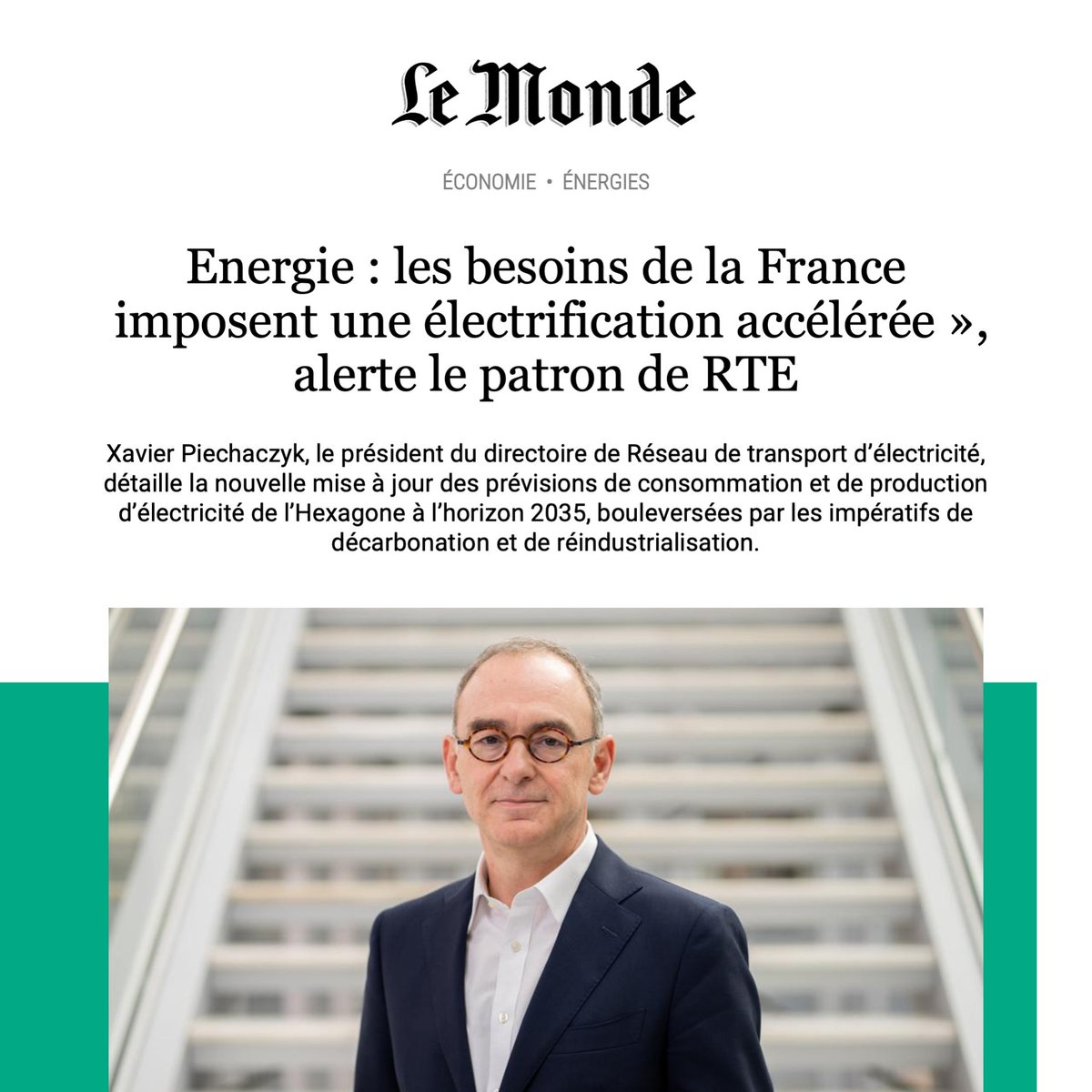 Les objectifs ambitieux du #Fitfor55 ne seront atteignables que si nous arrivons à jouer sur ces 4 leviers incontournables, après avoir électrifié le plus vite possible : l’efficacité, la sobriété, la disponibilité maximale du nucléaire installé et la production renouvelable 🔽