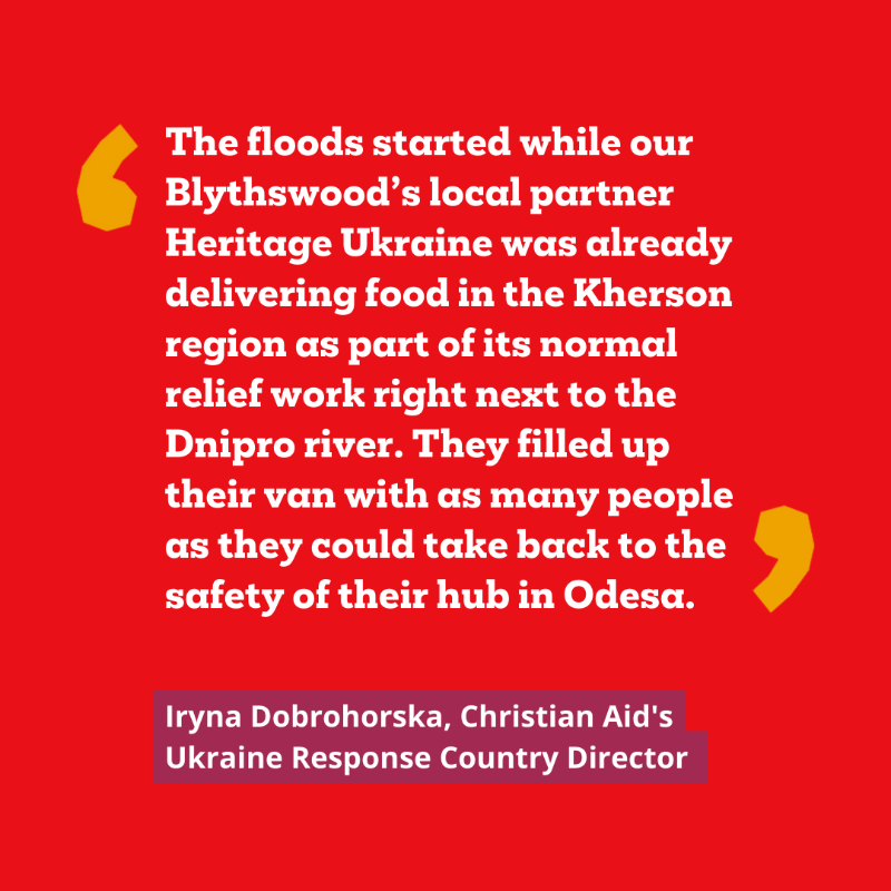 christian_aid's tweet photo. ‼️URGENT APPEAL
Devastating floods forced thousands of people to leave their homes after the #NovaKakhovkaDam in #Ukraine was blown up. The full impact of rising water along both sides of the frontline Dnipro river has yet to be seen but it could be an environmental disaster.