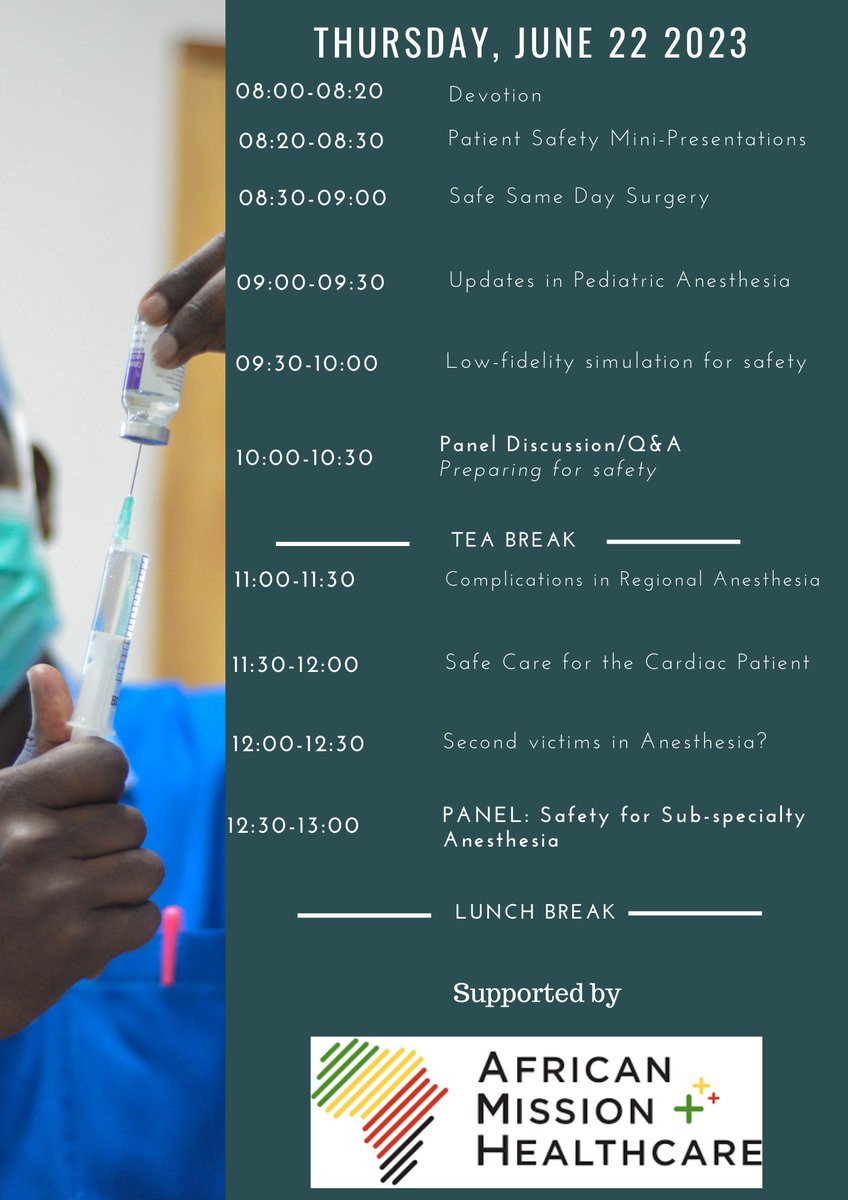 Ready for #KRNA2023? 

Here is a snapshot of the top-notch lectures &amp; workshops we have planned this year

Don't miss  out as we celebrate 10 years of excellence! 

See 📌 tweet for the registration link

#KRNAConference
#PatientSafety
#AnesthesiaQuality