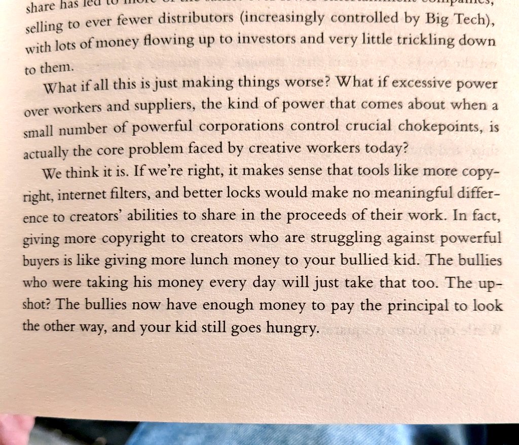 qwertyDoo's tweet photo. The talk set the mood, now diving right in: Chokepoint Capitalism by @doctorow &amp; @rgibli. Definitely one of my highlights at #rp23. #chokepointCapitalism https://t.co/DtMNFUOmBV
