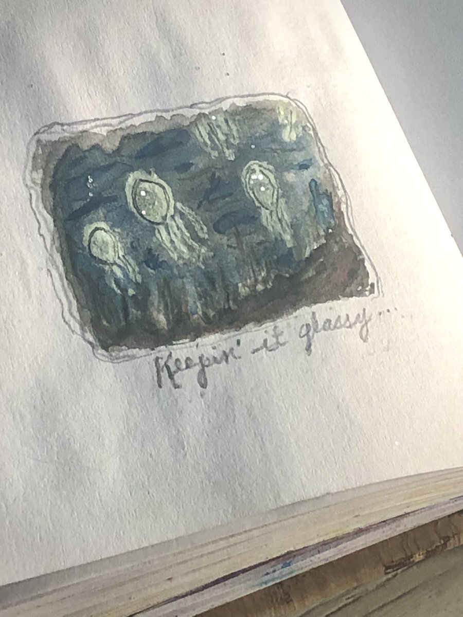 TarotStuff's tweet image. ✨Keepin’ It Glassy 
D. Steinberg 
06.07.2023 

#WithLovefromaBronxGirl #KeepinItGlassy #GlassSquid #Sea #DeepSea #OceanCreatures #Watercolor #Pencil #Glitter #Sparkle #Art #NY
