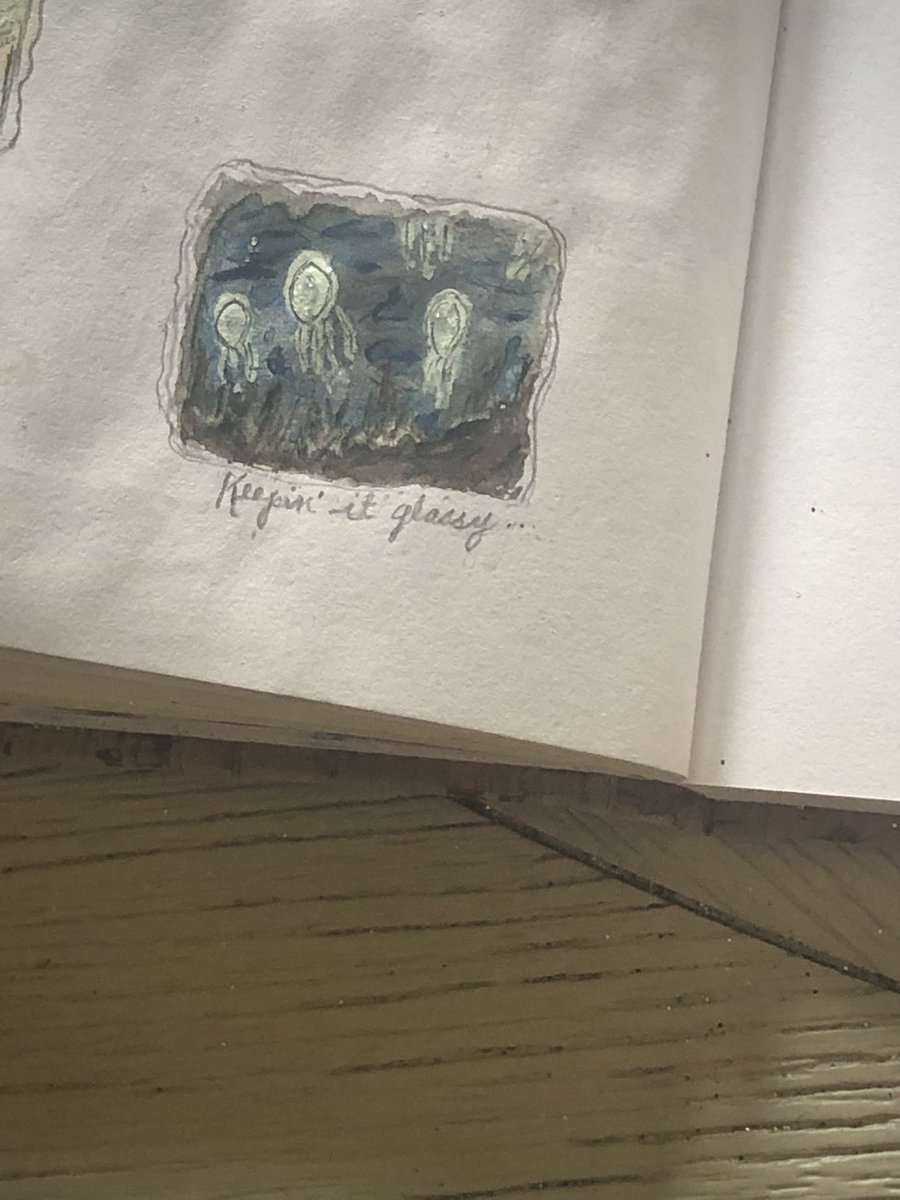 TarotStuff's tweet image. ✨Keepin’ It Glassy 
D. Steinberg 
06.07.2023 

#WithLovefromaBronxGirl #KeepinItGlassy #GlassSquid #Sea #DeepSea #OceanCreatures #Watercolor #Pencil #Glitter #Sparkle #Art #NY