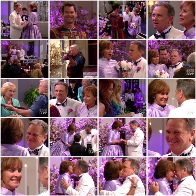 #OnThisDay in 2010, Bo (Robert S. Woods) and Nora (Hillary B. Smith) got married again #OLTL #OneLifetoLive