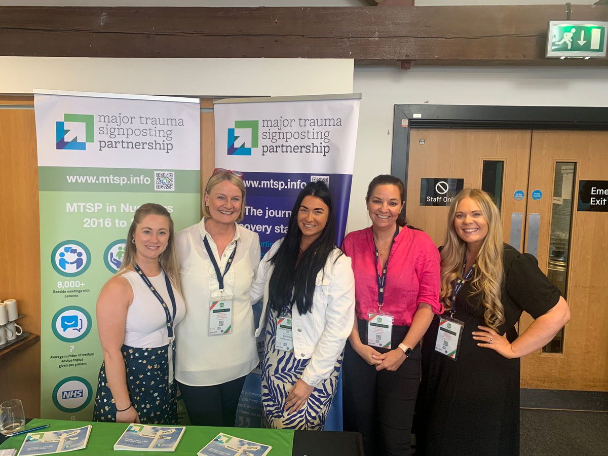 Such a great day networking <a href="/TraumaCareUK/">Trauma Care Charity UK</a> conference yesterday with <a href="/SianRMTSP/">Sian Richardson</a> and our NHS colleagues from MFT.
Inspiring talk by Justine and the team at MHIPS with <a href="/MTSP_Service/">MTSP</a> being mentioned in partnership 👏
