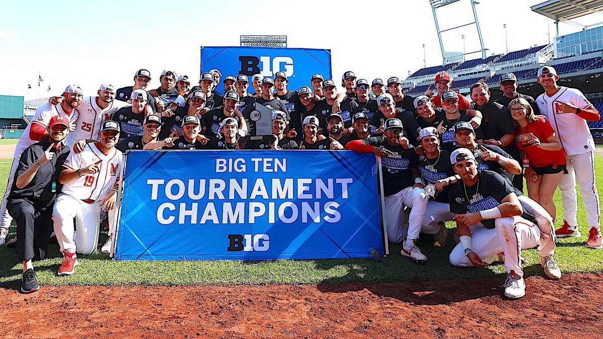 AD_DamonEvans's tweet photo. Since joining the @bigten in 2014-15, our Terps have combined to win 49 #B1G Championships! 🏆 That’s the third most among all schools in that time frame behind only Michigan and Ohio State. #WhyMarylandWednesday #OneMaryland https://t.co/55AkaCOo9P