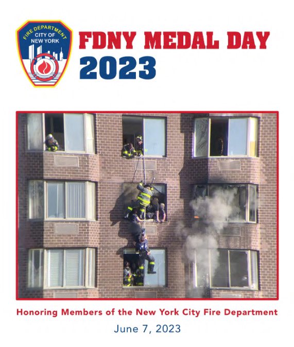 FDNY on Twitter "The 2023 FDNY Medal Day Book is available to view