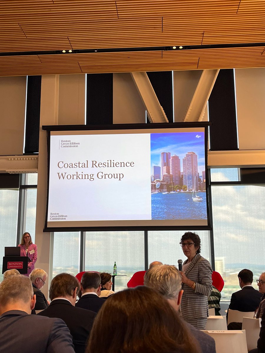 This morning, I got to provide an update to the <a href="/BosGreenRibbon/">Boston Green Ribbon Commission</a> membership about the Coastal Resilience Working Group that convened last month with a renewed focus on #implementation, #governance, and #funding as well as moving test cases forward. #coastalresilience
