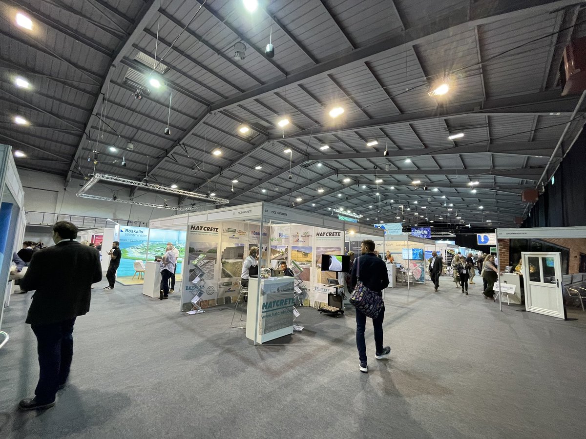 Just at the <a href="/floodandcoast/">Flood & Coast</a> event talking to contacts about our work on water control structures, flood gates and other specialist engineering solutions.  <a href="/Eadonnews/">Eadon Consulting</a>