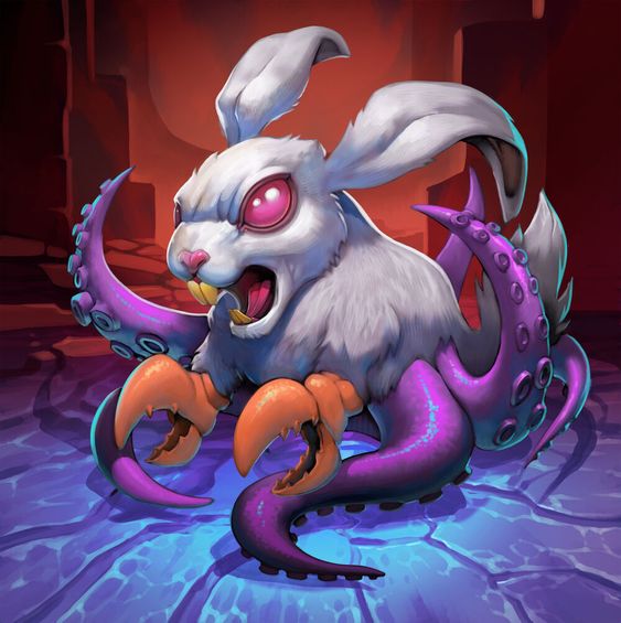 Old art for Hearthstone; it reminds me of...Has Science Gone Too Far?