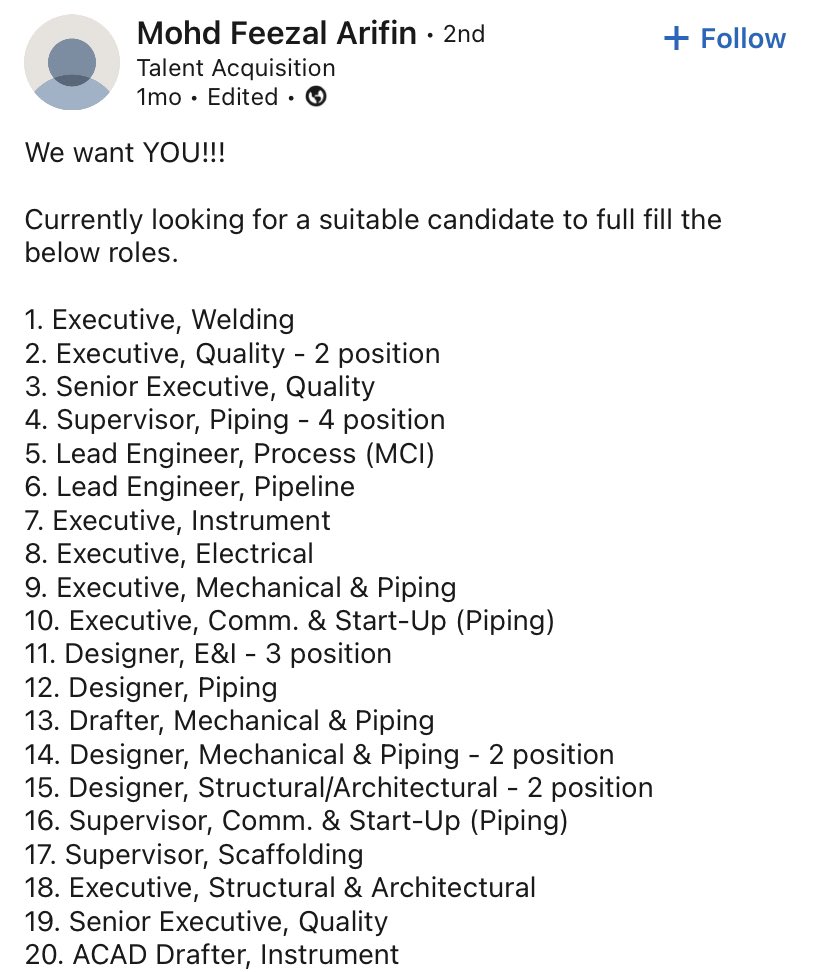 getmehired_io's tweet photo. ❕ MMHE is HIRING  ❕

📌 Various position

✅ Apply now: https://t.co/ea7BJfmXsc https://t.co/QNbKkgQcUp