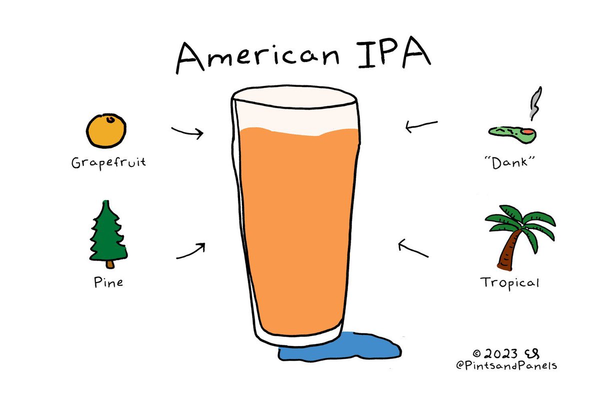 What can an American IPA taste like? #VisualBeerEducation