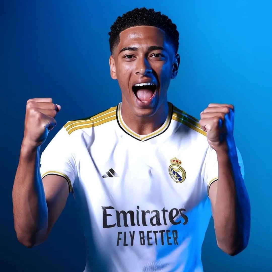 daguitovaldes's tweet photo. 🔴 #HECHO. Jude Bellingham será nuevo jugador del Real Madrid procedente del Borussia Dortmund a cambio de unos €100M (+bonos).

El mediocampista inglés de 19 años, que fue el mejor jugador de la temporada en la Bundesliga, llega con un contrato de 6 temporadas. https://t.co/GiZUsU1AzQ