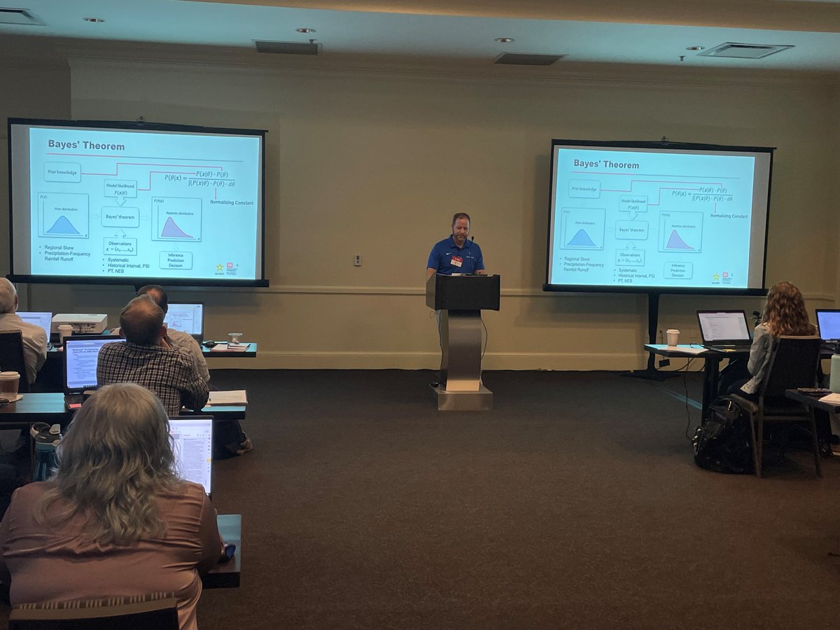 USACE_RMC's tweet photo. Dam and levee safety training! DLS-216, Flood Hazard for Risk Assessment is underway in New Orleans, with participants from industry and USACE, instructed by Allen Avance, Derek Kinder, and Garrett Blomstrand. Learn more at our training website here: https://t.co/qr2Hu0puY4. https://t.co/Qu0uGXaQhR
