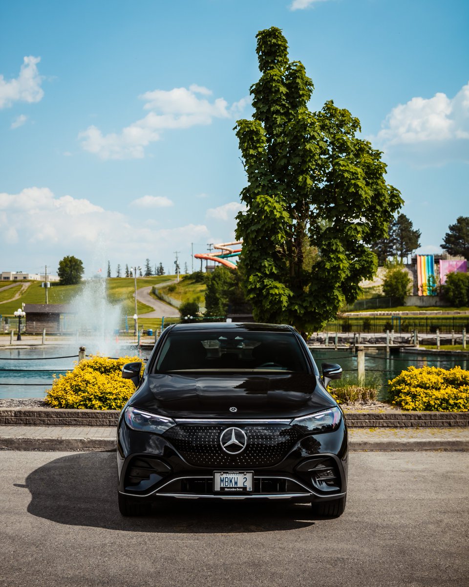 MBKitchener's tweet photo. Travel in comfort, with confidence, to all of your favourite places this summer in the all-new EQE SUV. #ElectricVehicle https://t.co/AUd8DsAoxo