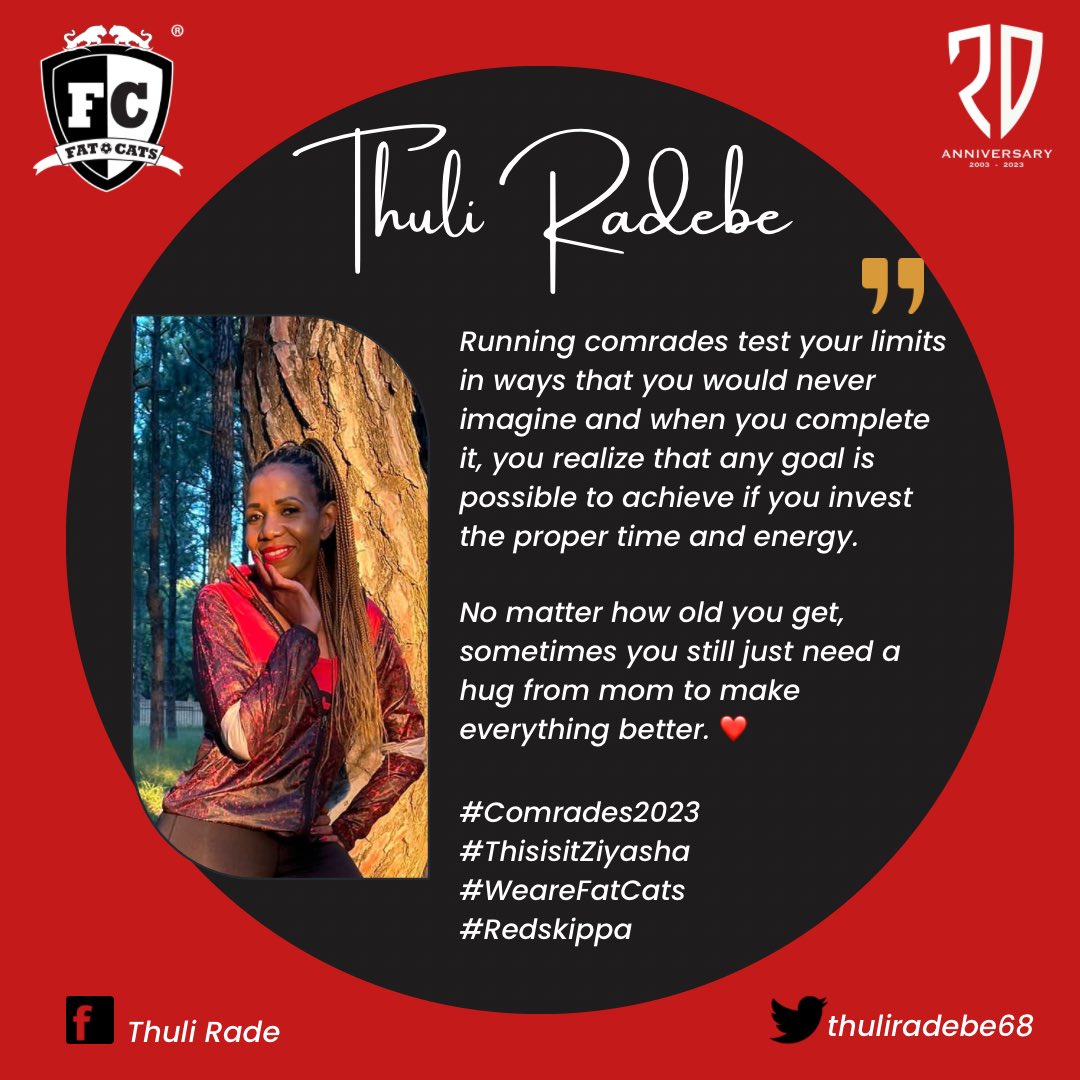 fatcats_ac's tweet photo. Fat Cats Lionesses

#ThisIsIt
#Ziyasha
#Comrades2023
#FatCatsAC https://t.co/x7EVTqtHSx
