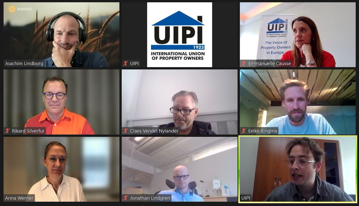 This morning's webinar on boosting #energycommunities in #Sweden has been full of fruitful discussions. Many thanks, <a href="/SveFast/">Fastighetsägarna</a> , <a href="/nrg2peers/">NRG2peers</a>  and <a href="/Villaagarna/">Villaägarna</a> for co-organizing and <a href="/ngenic/">Ngenic</a> , <a href="/SchoonschipAdam/">Schoonschip</a> , Energimarknadsinspektionen, Svensk Solenergi for joining.