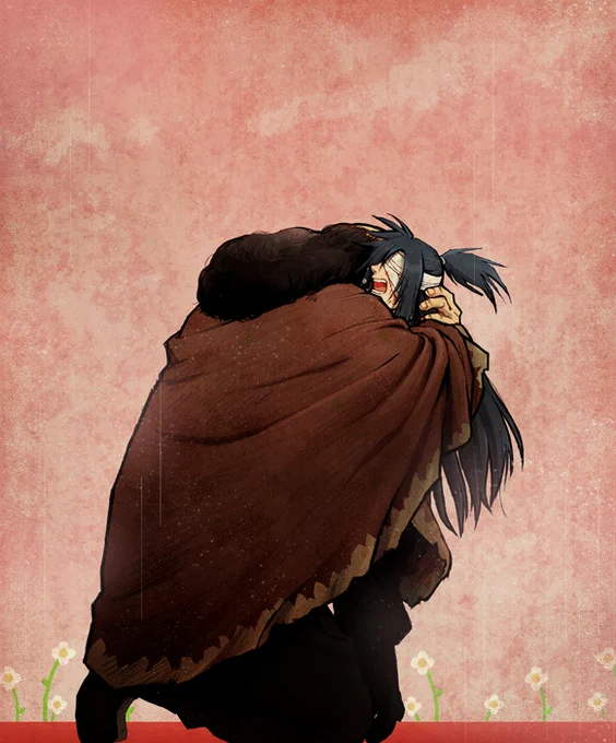 LISAリマスターおめでとう過ぎて昔描いた絵上げる。愛は暴力だし呪いです #lisathepainful