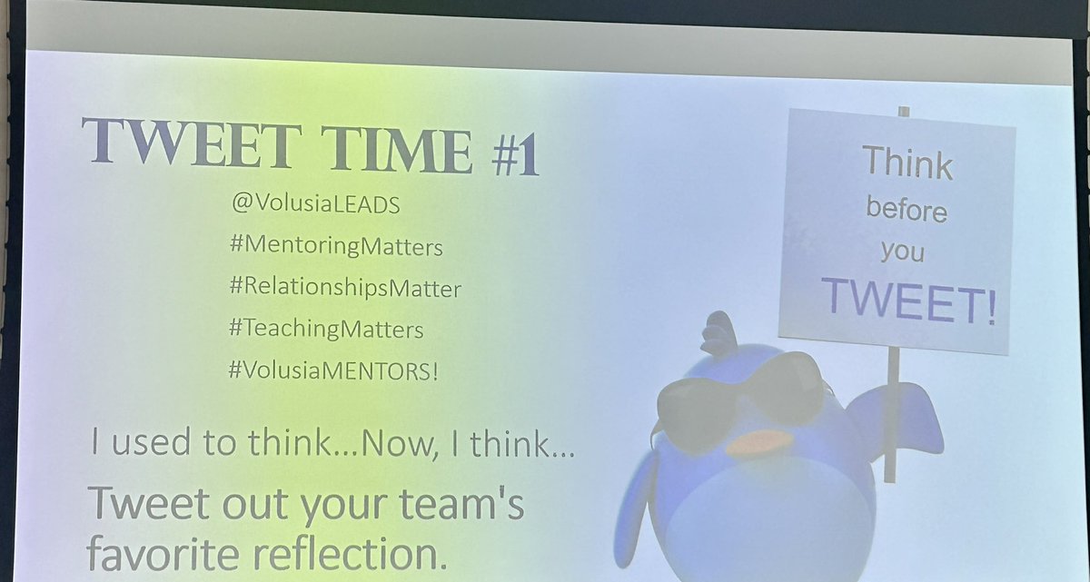 I used to think mentoring was about going in and observing. Now I think mentoring is about building relationships and trust!  @VolusiaLEADS #mentoringmatters #relationshipsmatter #teachingmatters #volusiaMENTORS!