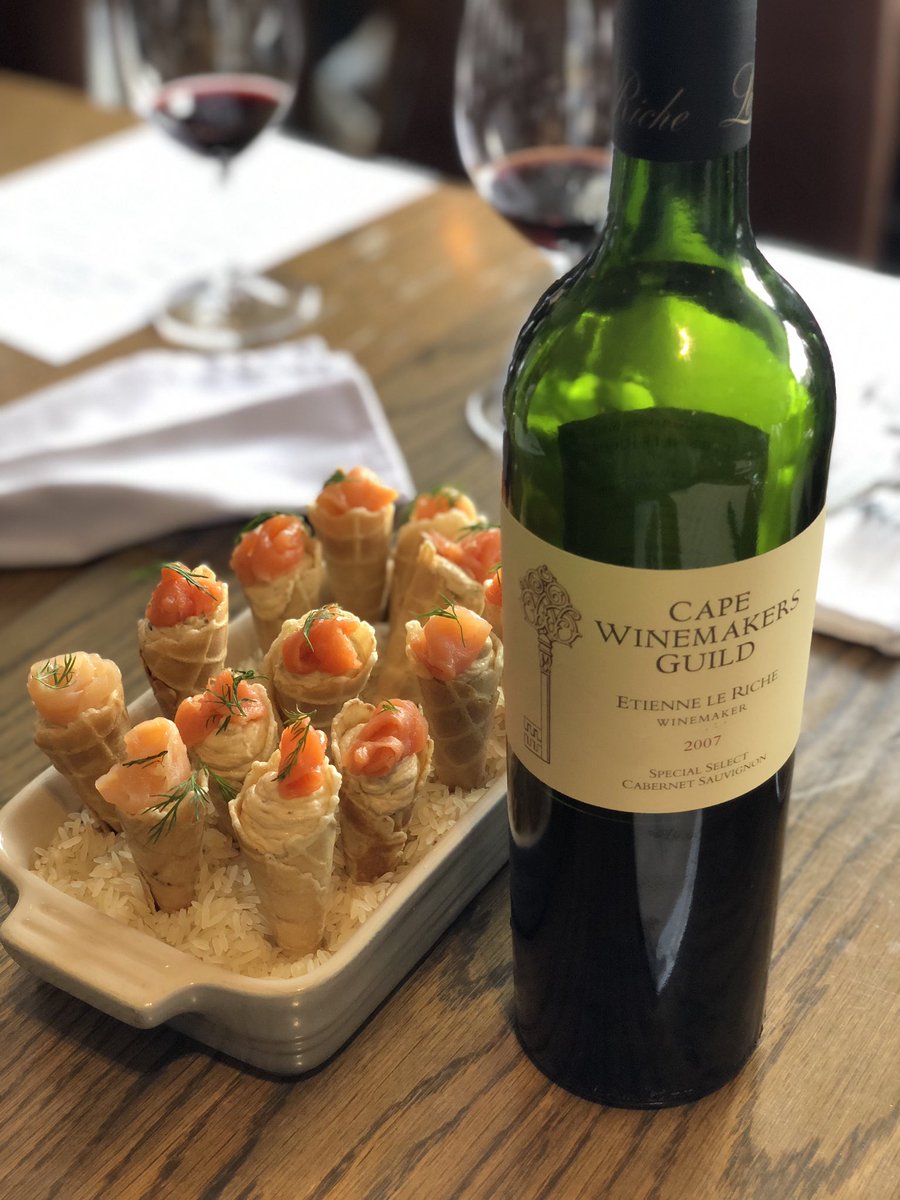 TsepangMolisana's tweet photo. The king of grapes and the grape of kings 🍇

An afternoon at Gemelli with Christo Le Riche, exploring the legacy of @leRicheWines and how they built their @StellWineRoute Cabernet Sauvignon niche

A step back in time with Etienne Le Riche @CapeWinemakersG 2007

#LeRicheWines https://t.co/spMDwEf9Bb