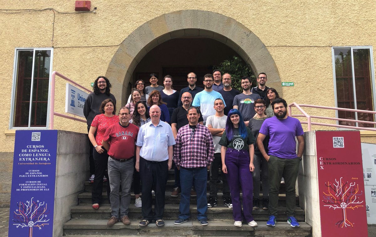 📣 Estos días se celebra en Jaca la XI Escuela de Cristalografía de Rayos X en Monocristal 💎!!! #SpainSCXRD23 <a href="/OlexSys/">OlexSys</a> <a href="/bruker/">Bruker</a> <a href="/RSEQUIMICA/">RSEQ</a> @RSEF_ESF <a href="/ISQCH/">ISQCH (CSIC-UNIZAR)</a>