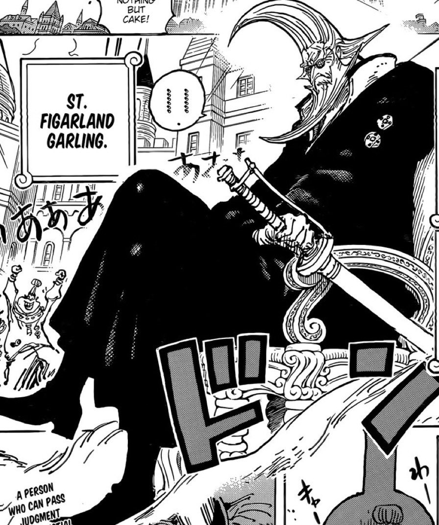 BlacktyonteXavi's tweet photo. This man must trained shanks and gave shanks Gryphon…bc I don’t see how shanks knows he can meet with the gorosei and know so damn much. luffy definitely calling this man old man moon head guy🤣
#ONEPIECE
#ONEPIECE1064
#ONEPIECE1086
#OnePiecechapter1086
#holyknight #shanks https://t.co/YYmjZLeRl8