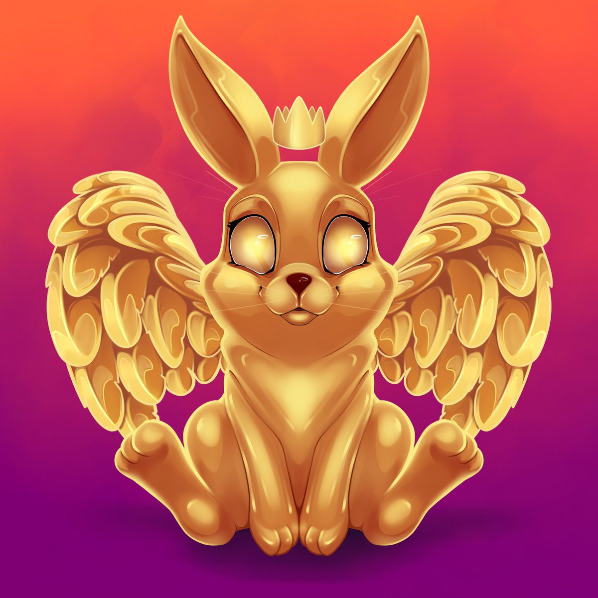 Golden bunny 🐇 🔜