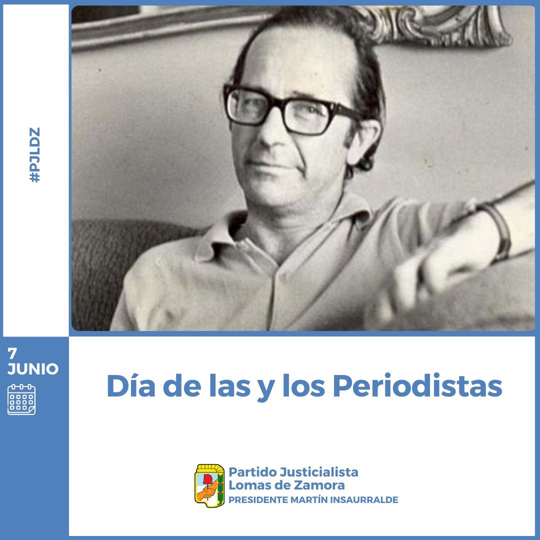 pjldz's tweet photo. 🗓️7 de junio
Día de las y los periodistas.

Saludamos en su día a quienes ejercen el oficio con honestidad y compromiso.

¡Feliz día a todas y todos ellos!

@pjldz
@minsaurralde

#DíaDelPeriodista 
#PJLDZ ✌🏼
#InsaurraldeConducción 🇦🇷 https://t.co/Xj1kT38AFW