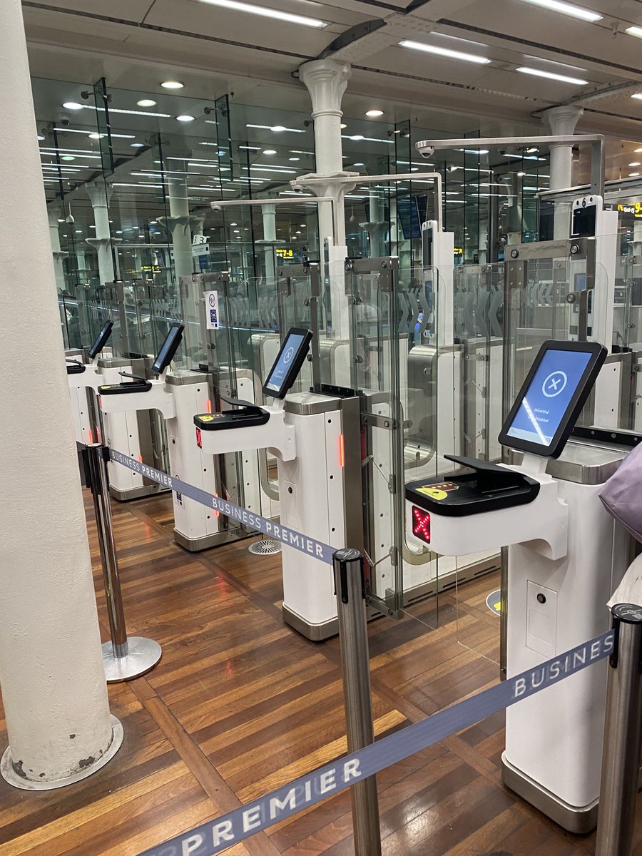 Computer sans no… 🙃 #eurostar #StPancras #London