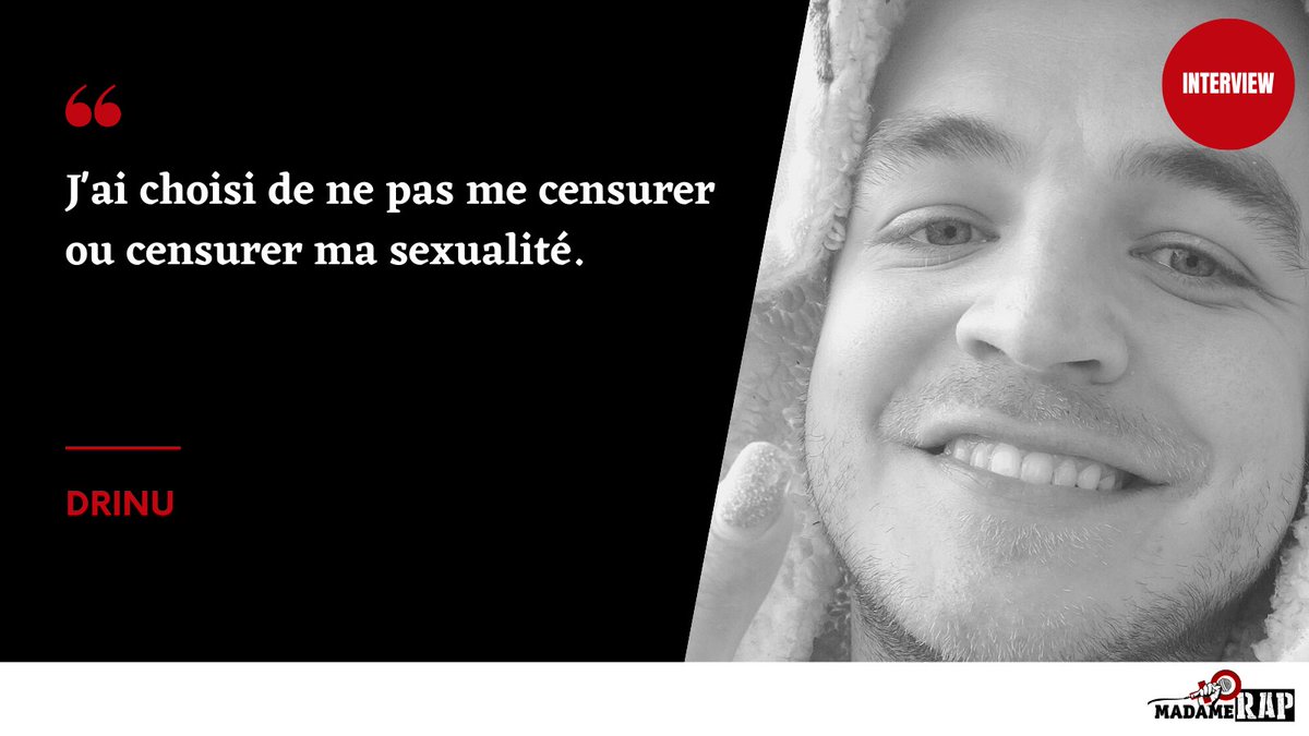 madame_rap's tweet photo. 👀⚡ 🇵🇱🏳️‍🌈 Découvrez notre #interview du #rappeur queer polonais #Drinu !
➡️ https://t.co/gzSNcekoJQ
L'artiste nous raconte pourquoi il n'est pas "le 1er MC gay de Pologne", sa passion pour Lil' Kim &amp; son processus de création
#queerrapper #rapqueer #queerrap #LGBTQIA #rappolonais https://t.co/uRvvDIR5Qp