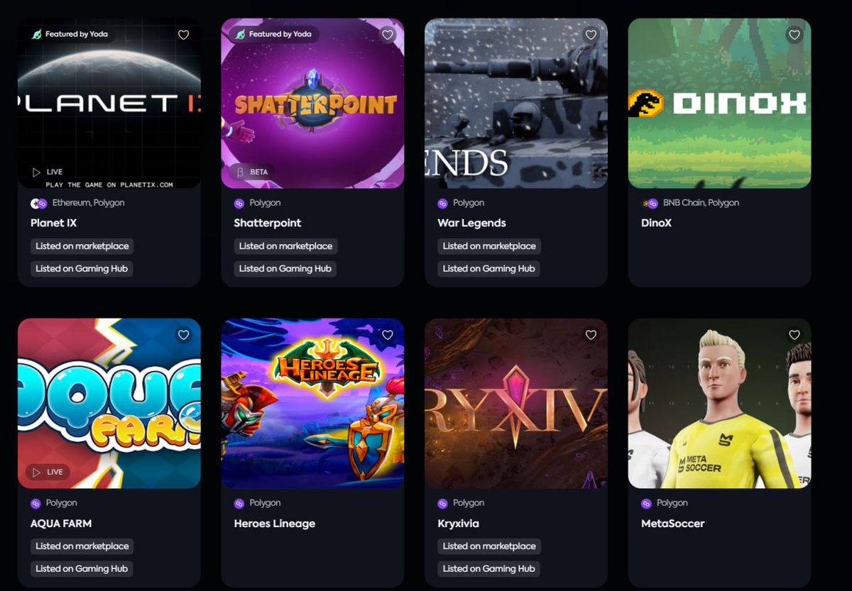 nftbarab's tweet photo. 🎮 فيما يلي أهم #trending ألعابًا مدرجة في NFTB's Gaming Hub:

هل ترى أيًا من ألعابك المفضلة مدرجة هنا؟ 👀

التعليق أدناه! 👇 https://t.co/FpHsyMhltC