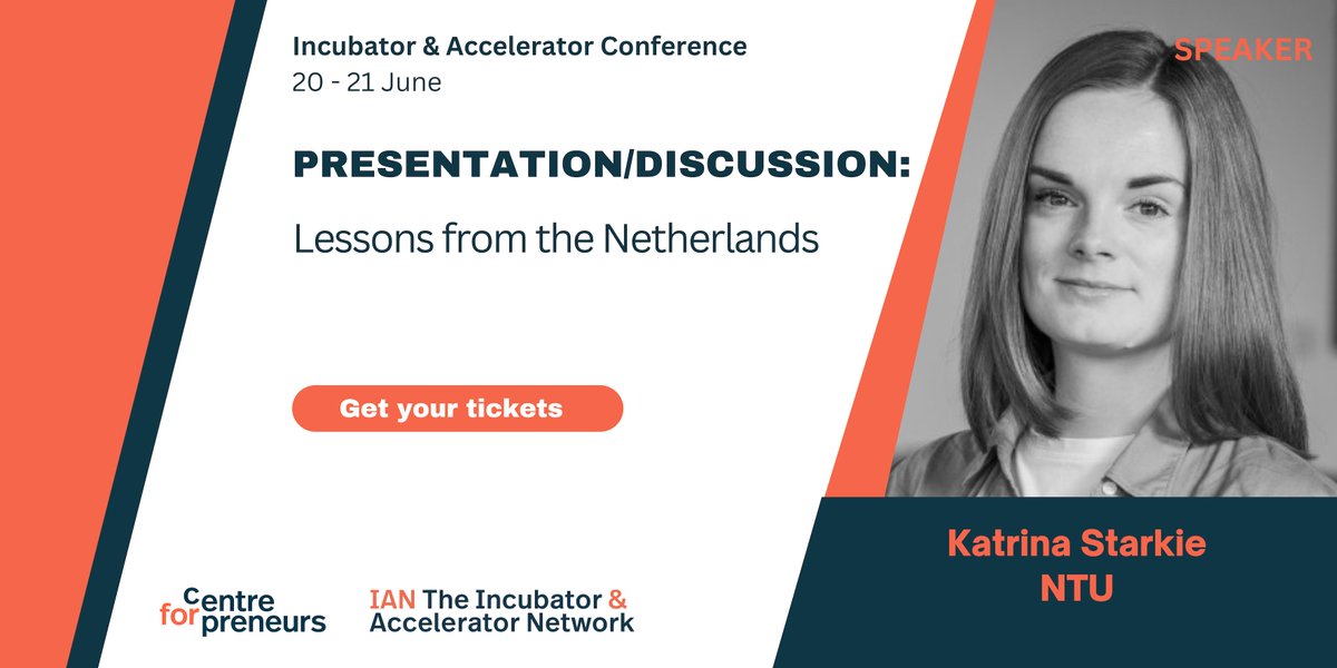 The Incubator & Accelerator Network (@cfe_ian) on Twitter photo Join us on 20-21 June for our Incubator & Accelerator Conference, where Katrina Starkie, from <a href="/TrentUni/">Nottingham Trent University</a>
Nottingham Trent University will join us as a speaker for the presentation/discussion!
Secure your spot now: lnkd.in/eqhsTinP Join us on 20-21 June for our Incubator & Accelerator Conference, where Katrina Starkie, from <a href="/TrentUni/">Nottingham Trent University</a>
Nottingham Trent University will join us as a speaker for the presentation/discussion!
Secure your spot now: lnkd.in/eqhsTinP