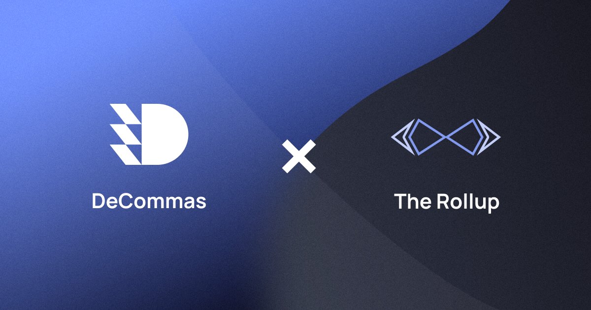 decommas's tweet photo. DeCommas x @therollupco campaign has officially come to an end! Many thanks to all users actively participating on @zealy_io!

USDC rewards have been distributed. Head to our rewards page to see if your wallet is eligible:

🔗https://t.co/Sx8znrkQ8M https://t.co/jCi5zTYZkf