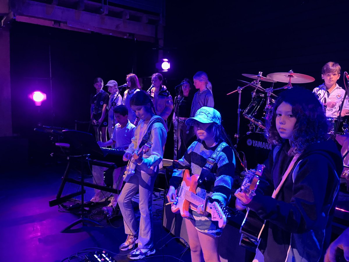 DunhurstMusic's tweet photo. A successful dress rehearsal this morning getting ready for #DunhurstRocks23 this evening. #distinctivlyDunhurst https://t.co/PLNCt2Dhtz
