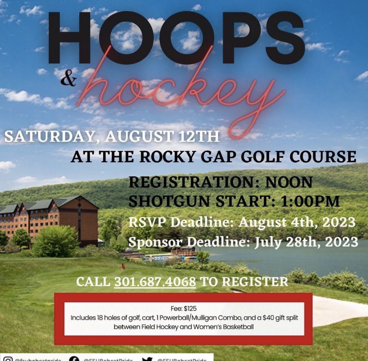Come out and support FSU WBB at our golf tournament!! forms.frostburg.edu/217752?fbclid=…