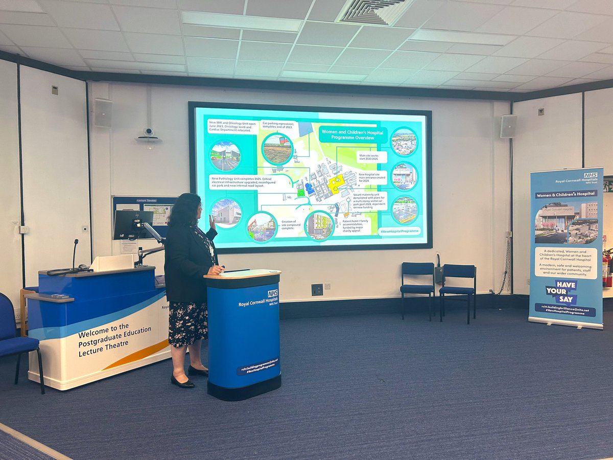 EllaStracey's tweet photo. Great to be at the launch of the new Women & Children’s hospital @RCHTWeCare today. Great job so far by all those involved! @GandT2Go - excellent presentation of how it is being developed with inspiring clinical leadership from @sallybrittain1 & Jon Clarke #newhospitalsprogramme https://t.co/6oaGuavhU3