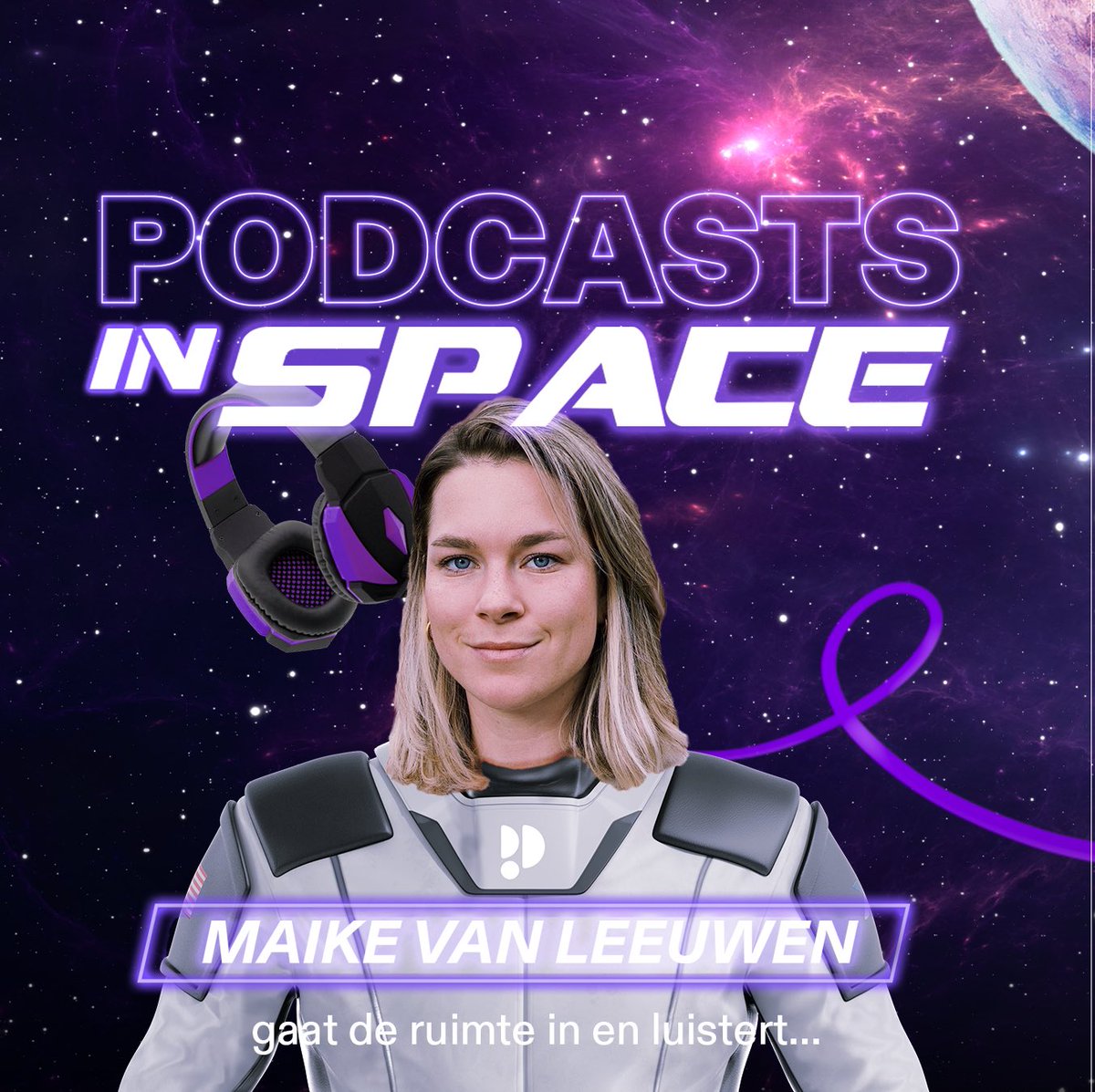 Podimo_NL's tweet image. Als je écht moet kiezen, welke podcasts neem jij dan mee de ruimte in? 🚀 We vroegen het @maikevanleeuwen van @DeRodeLantaarn en Wie praat die slaapt. Check hier haar top 3 💫. 

#podcast #podimo #hetcompiment #bvnederland #fantoomgroei #at6