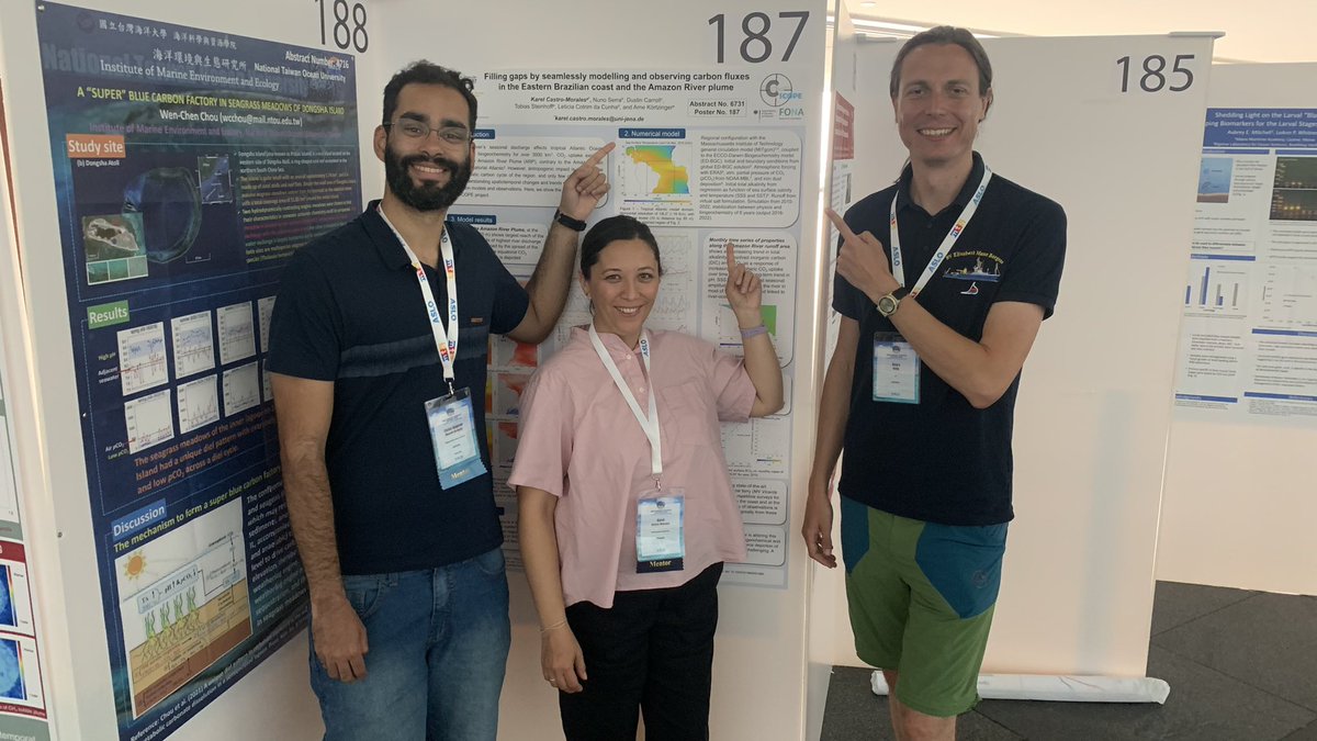 Today @CSCOPE7 is featured <a href="/ASLO_Palma2023/">ASLO_Palma2023</a> with the talk of Henry, and posters by <a href="/Solrac16/">Carlos Musetti</a> and myself, come to visit us tonight if you’re interested in Amazon River CO2  <a href="/kuesel_lab/">Kuesel Lab</a> <a href="/GEOMAR_en/">GEOMAR_en</a> <a href="/Ostseeforschung/">Leibniz_IOW</a> <a href="/UERJ_oficial/">Uerj Oficial</a> <a href="/UniJena/">Universität Jena</a>
