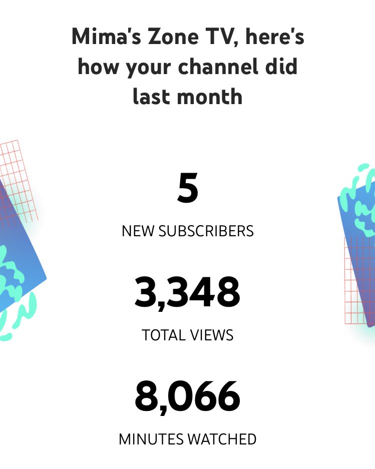 MimasZone's tweet photo. Thank you all for your support! Hope your children are enjoying the stories. โค๏ธ
#MimasZoneTV @YouTube @YouTubeCreators #YouTuber #youtube #youtubechannel #youtubeforkids #YouTubeFamily #ReadingCommunity #readingisimportant #LearnEnglish, too! ๐๐ฟ https://t.co/yjgADXX1Iv