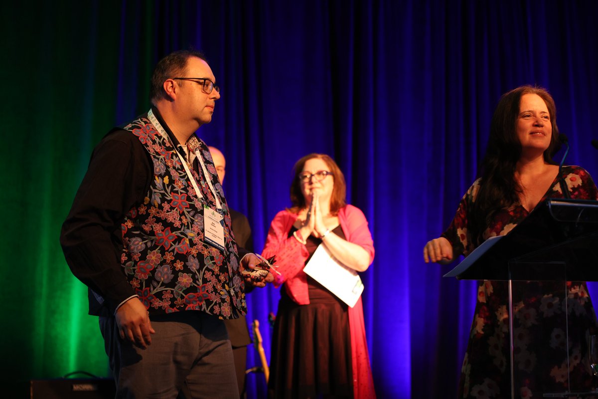 A unanimous standing ovation last night for Mark Solomon and his incredible work with CACUSS, through the pandemic and beyond. We are incredibly grateful for your presence and leadership Mark, and we wouldn't be where we are without your work in the organization. #CACUSS23