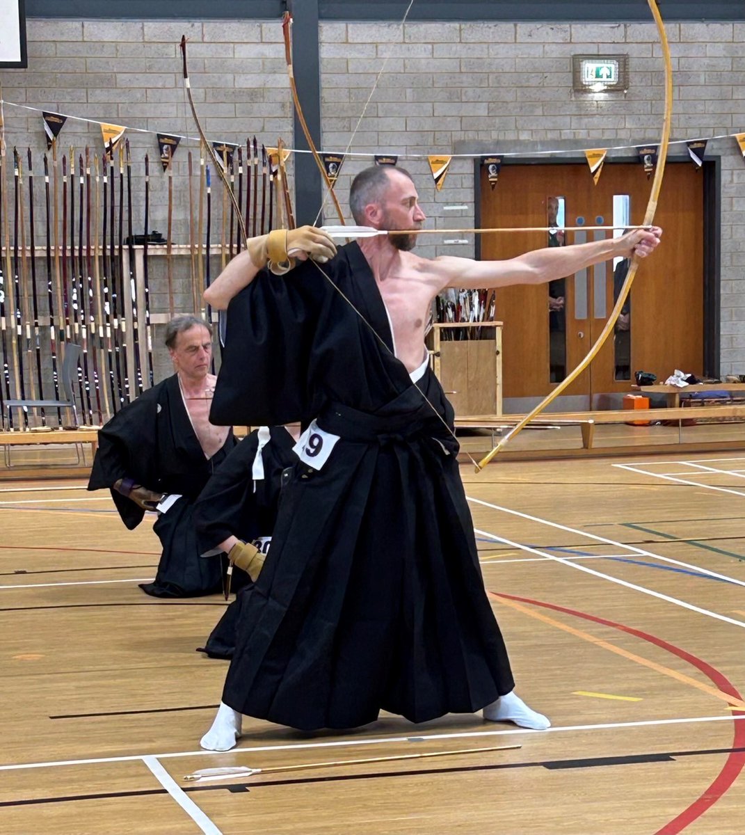 EventsGRE's tweet photo. What a pleasure hosting Whiterose Kyudojo at our Avery Hill Campus . Amazing skill, power and energy in the room for the Martial Art of the Long Bow - Kyudo. https://t.co/P5hbmzYp9F