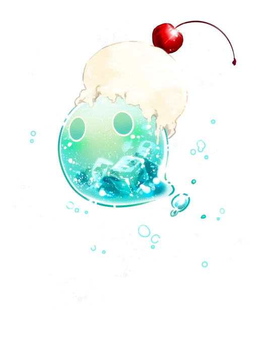 【PBW】サーヴァントイラスト公開されました。冷たくて美味しそうな感じになっていればと思います!素敵なご縁をありがとうございました! (C)『チェインパラドクス』お客様/稲咲/トミーウォーカー  #チェインパラドクス #トミーウォーカー
