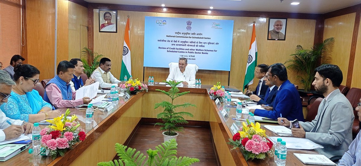 National Commission for Scheduled Castes tweet media
