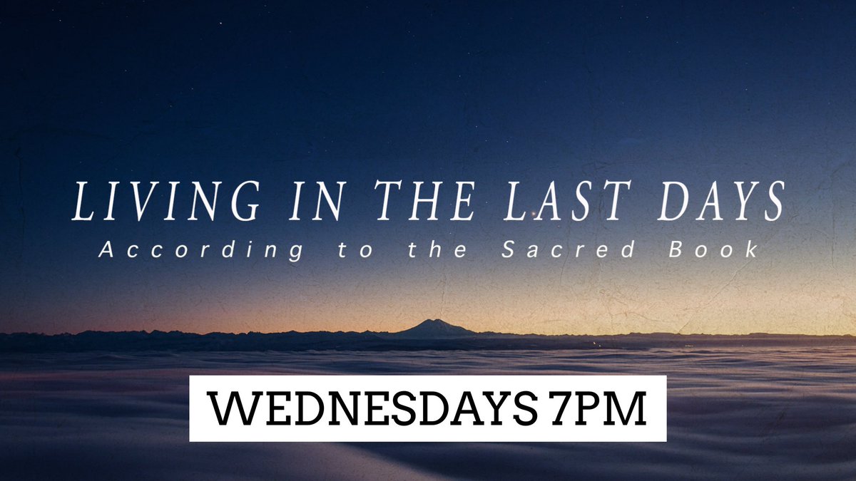Join us tonight at 7PM! We are spending the Summer in God’s Word and it’s gonna be awesome. See you there! #lastdays #revelation #Bible #wednesday