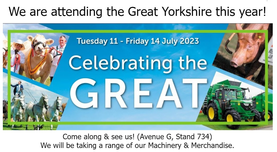 MDLPowerup's tweet photo. Come say Hi if your attending the GYS this year 😀
 #agriculture #Agricultural #tradeshow #Engineering #agribusiness #farming #Farmer #farmers #show #logsplitter #hedgecutter #gys #YORKSHIRE #SmallBusiness #FamilyBusiness https://t.co/MxyT1GjDWt